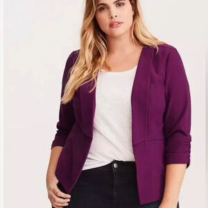 Torrid Purple Blazer for Women